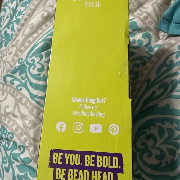 BedHead Purple and Yellow Diffuser Hair Dryer- BRAND NEW IN BOX - Picture 4 of 5